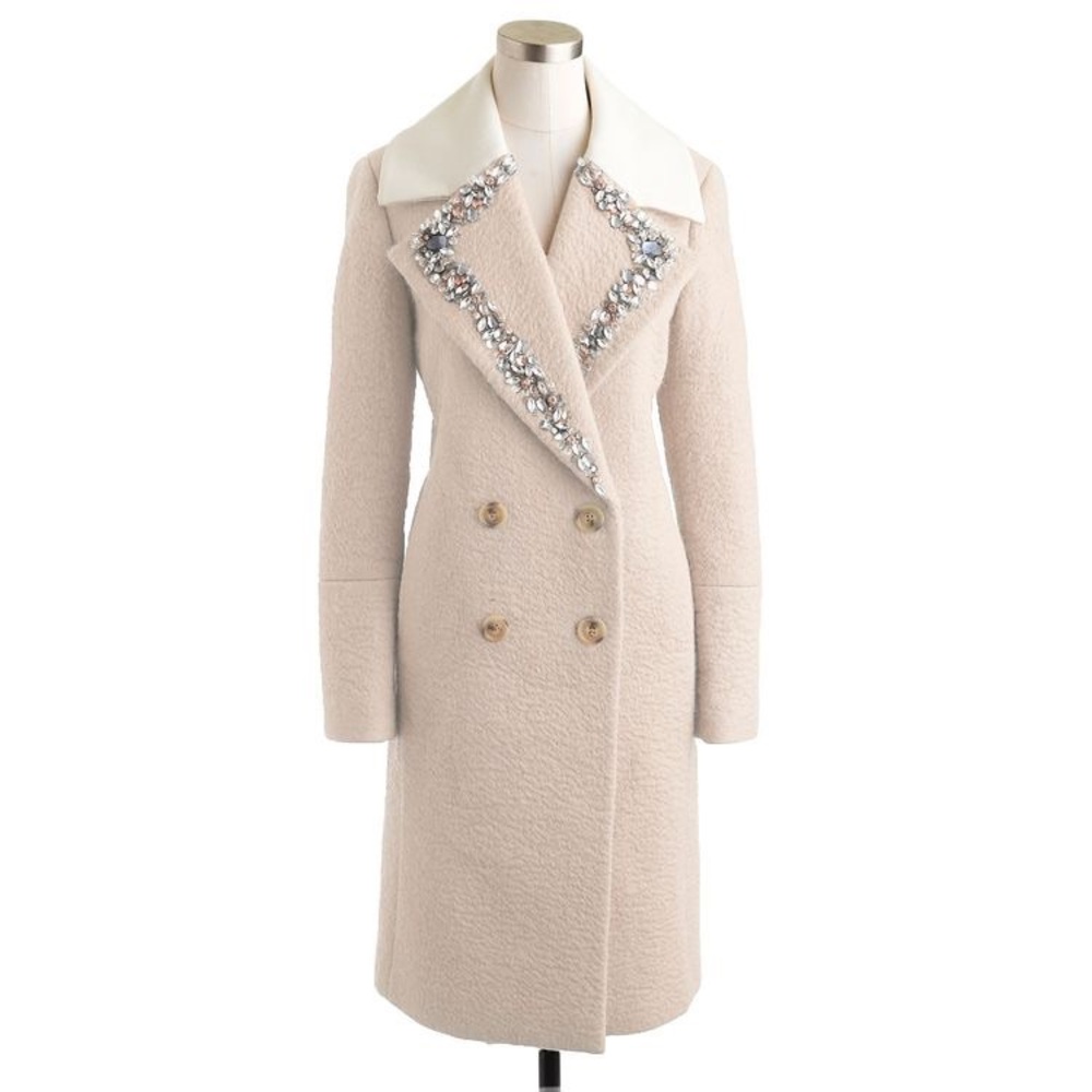 ISO J. Crew Jewel Collared Coat